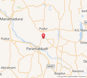 Map of Amukkudi, Mizoram