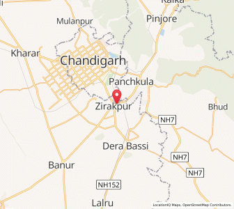 Map of Ananapuri Colony, Punjab
