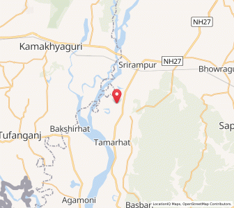 Map of Anandapur, West Bengal