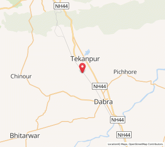 Map of Anant Peth, Madhya Pradesh