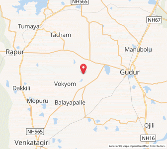 Map of Anantamadugu, Andhra Pradesh