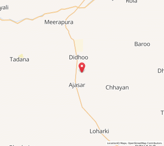 Map of Anari ki Dahar, Rajasthan