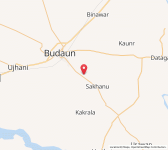 Map of Anaula, Uttar Pradesh
