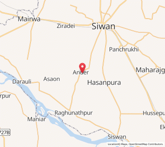 Map of Andar, Bihar