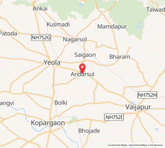 Map of Andarsul, Maharashtra