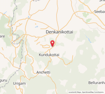 Map of Andevanahalli, Tamil Nadu