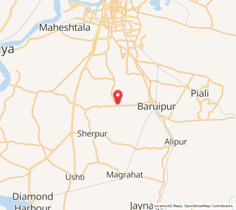 Map of Andharmanik, West Bengal