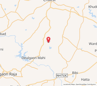 Map of Andher, Maharashtra