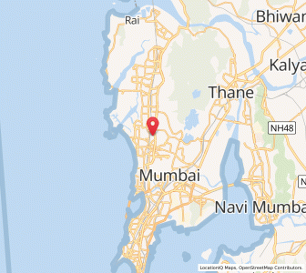 Map of Andheri, Maharashtra
