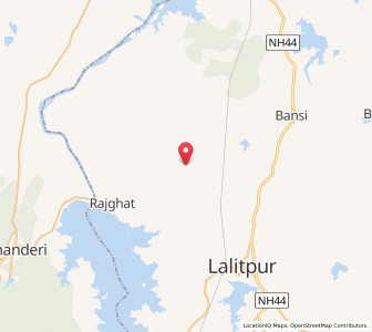Map of Andhiari, Uttar Pradesh