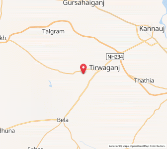 Map of Angadpur, Uttar Pradesh