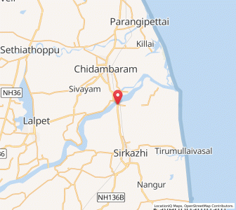 Map of Anikkaranchattram, Tamil Nadu