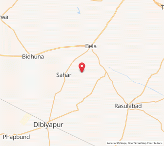 Map of Anison, Uttar Pradesh