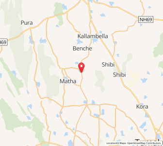 Map of Ankasandra, Karnataka