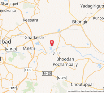 Map of Ankral, Andhra Pradesh