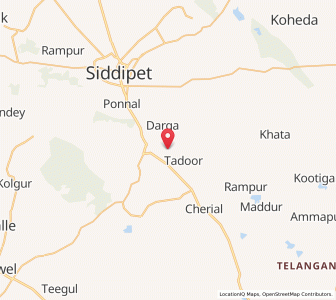 Map of Ankreddipalli, Andhra Pradesh