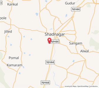 Map of Annaram, Andhra Pradesh