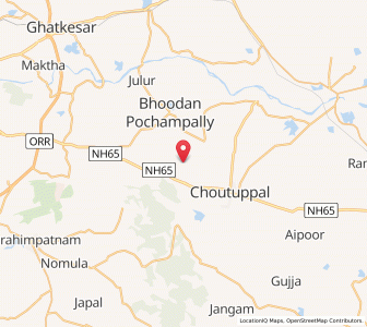 Map of Antammagudam, Andhra Pradesh