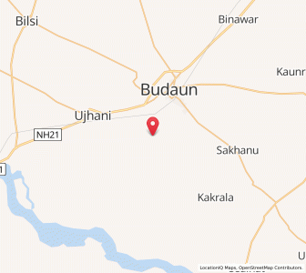 Map of Antuiya, Uttar Pradesh