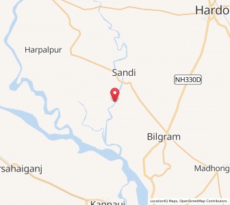Map of Antwa, Uttar Pradesh