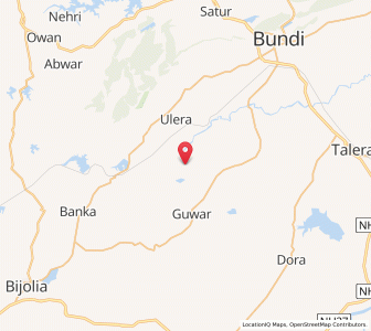 Map of Anuppura, Rajasthan