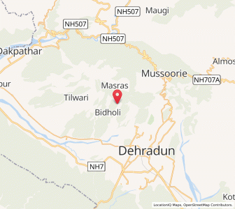 Map of Anwaliwala, Uttarakhand