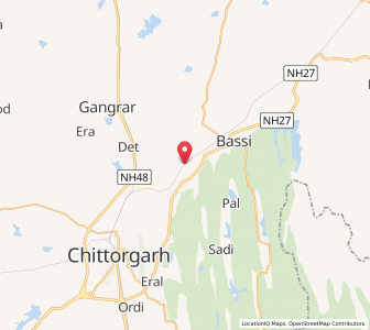 Map of Anwalkhera, Rajasthan