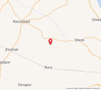 Map of Aponan, Uttar Pradesh