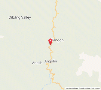 Map of Aprunyi, Arunachal Pradesh