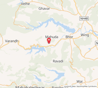 Map of Apti, Maharashtra
