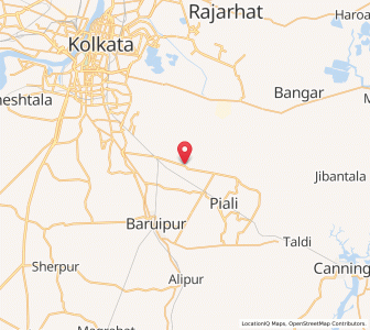 Map of Arapanja, West Bengal