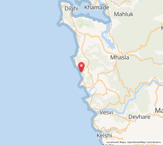 Map of Aravi, Maharashtra