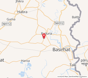 Map of Arbalia, West Bengal