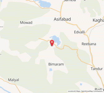 Map of Aregura, Andhra Pradesh
