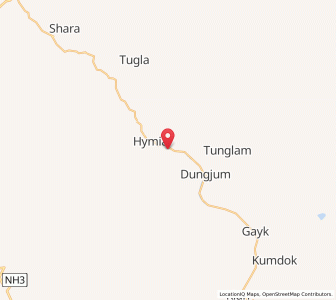 Map of Argi, Kashmir
