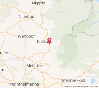 Map of Arimanal, Kerala