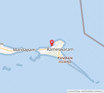 Map of Ariyakundu, Tamil Nadu