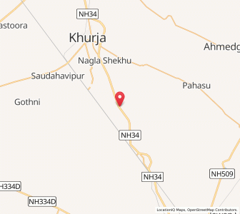 Map of Arnia Khurd, Uttar Pradesh