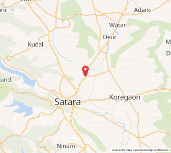 Map of Arola, Maharashtra