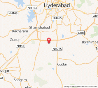 Map of Arsiyaguda, Andhra Pradesh