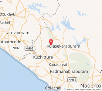 Map of Arumanai, Tamil Nadu