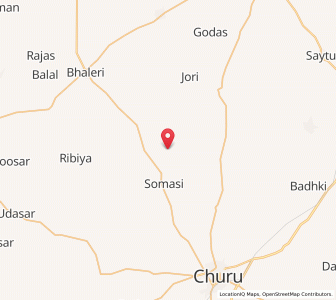 Map of Asal Kheri, Rajasthan
