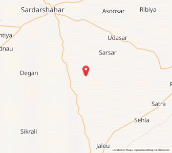 Map of Asalsar, Rajasthan