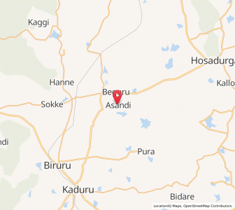 Map of Asandi, Karnataka