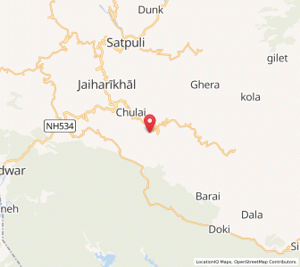 Map of Asankhet, Uttarakhand