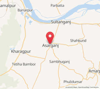 Map of Asarganj, Bihar