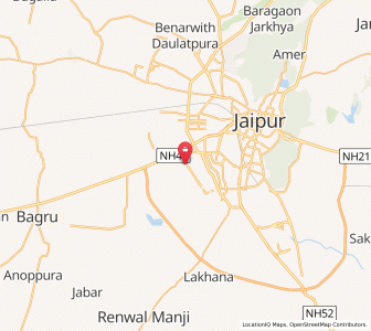 Map of Asarpura, Rajasthan