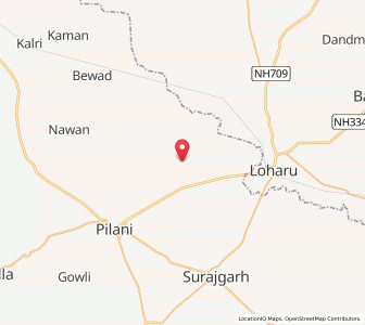 Map of Asas ki Dhani, Rajasthan