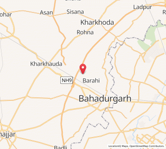 Map of Asauda Todran, Haryana