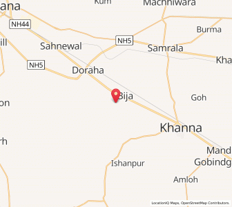 Map of Asgharipur, Punjab